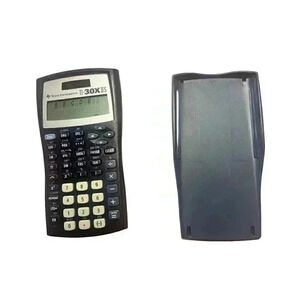 Texas Instruments TI-30X IIS Gray With Battery And Cover Tested Ships Next Day